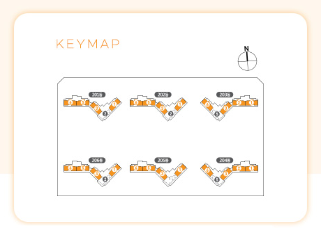 에코델타 중흥 리버시티 모델하우스 59㎡A KEYMAP